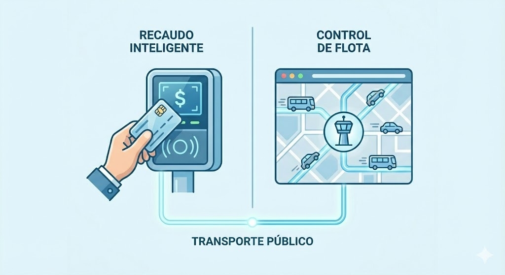 Centro de movilidad urbana monitoreado desde paneles digitales